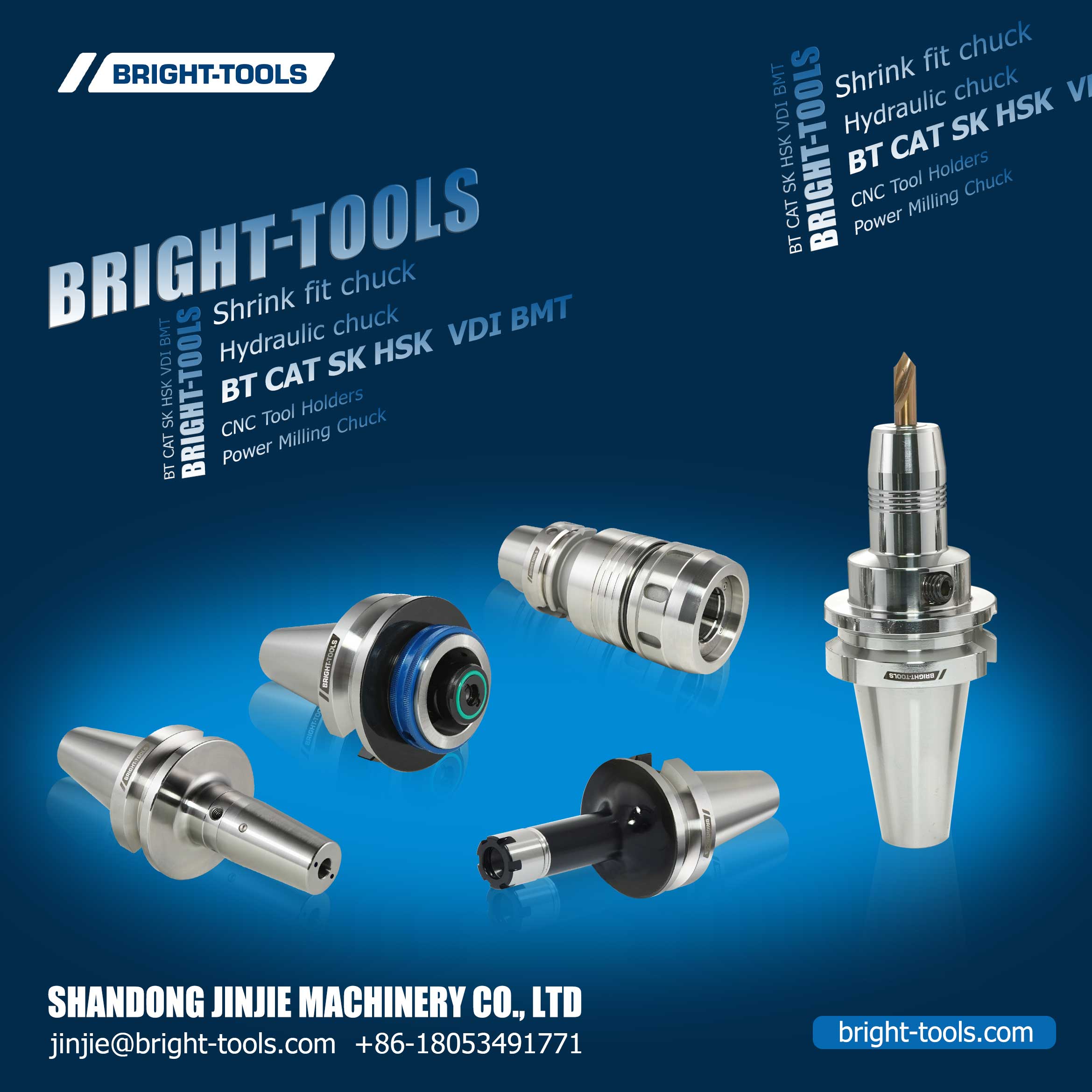 BBT Tool Holder Structural Design and Its Application on CNC Machine Tools