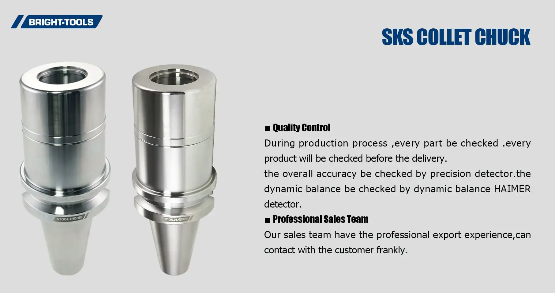 SKS Collet Chuck Of Bt Holder