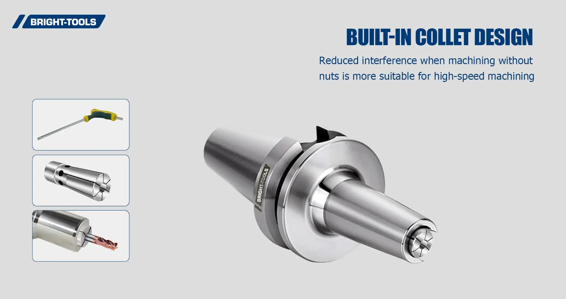 Built-IN Collet Design Of Bt Holder