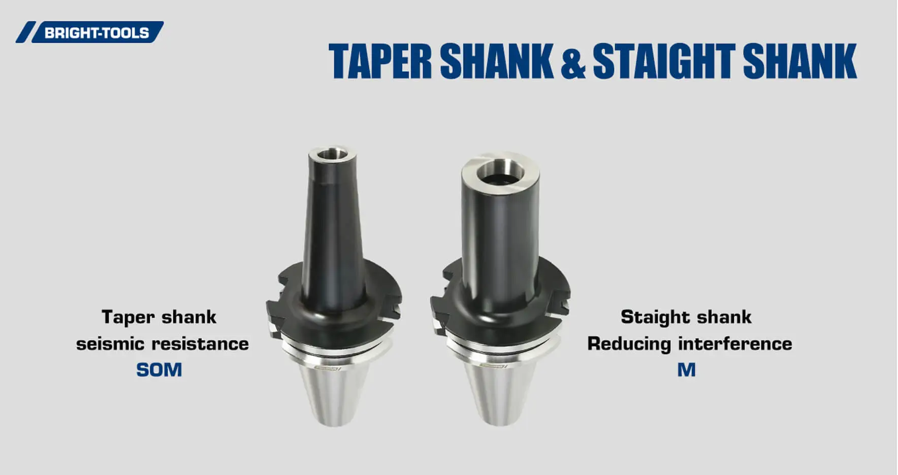 Taper Shank & Staight Shank Of Sk40 Holder