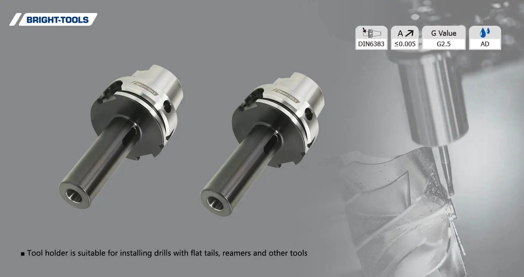BRIGHT-TOOLS Hsk Hydraulic Tool Holders