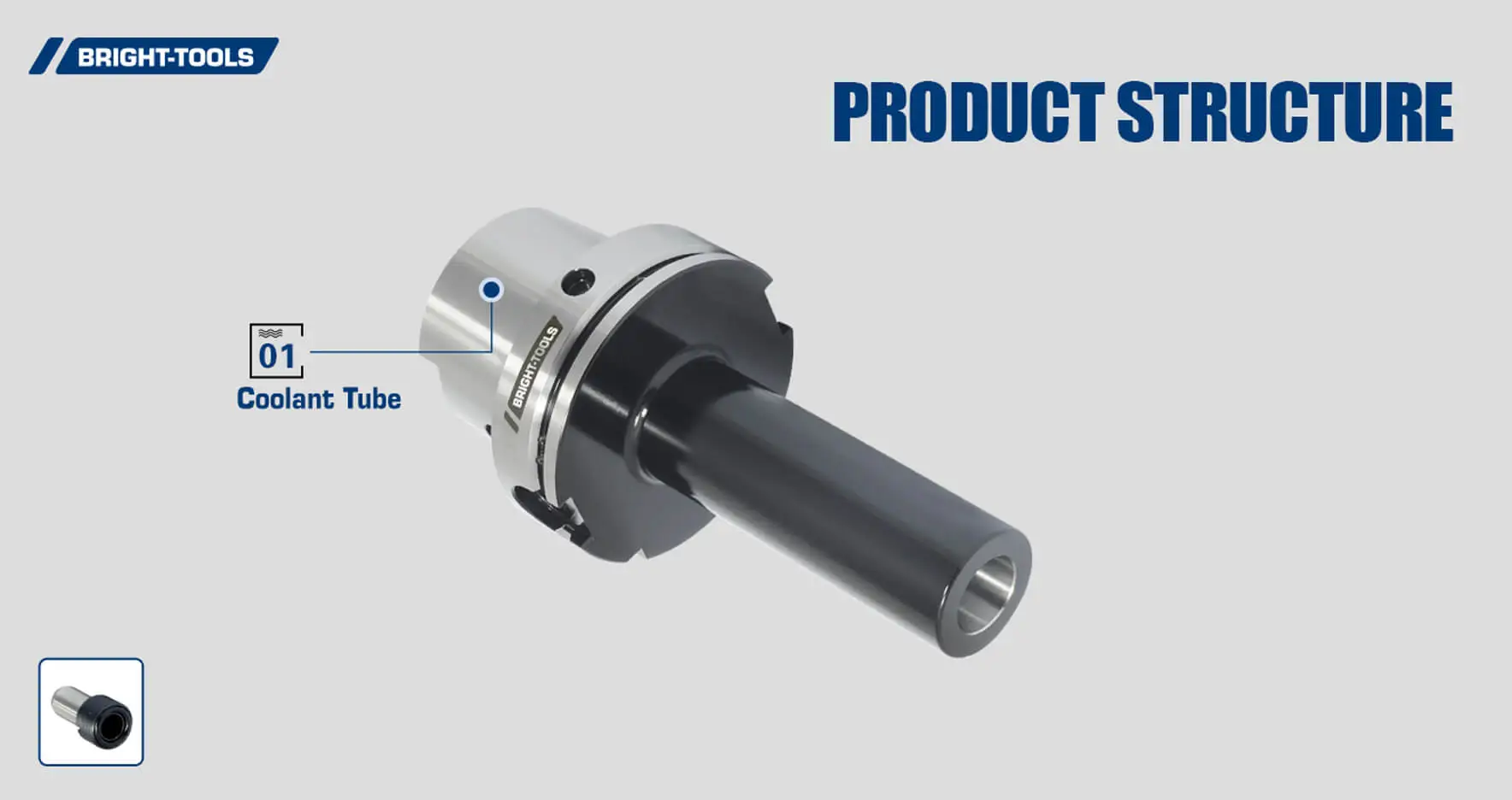 Product Structure Of Hsk Tool Holder Types