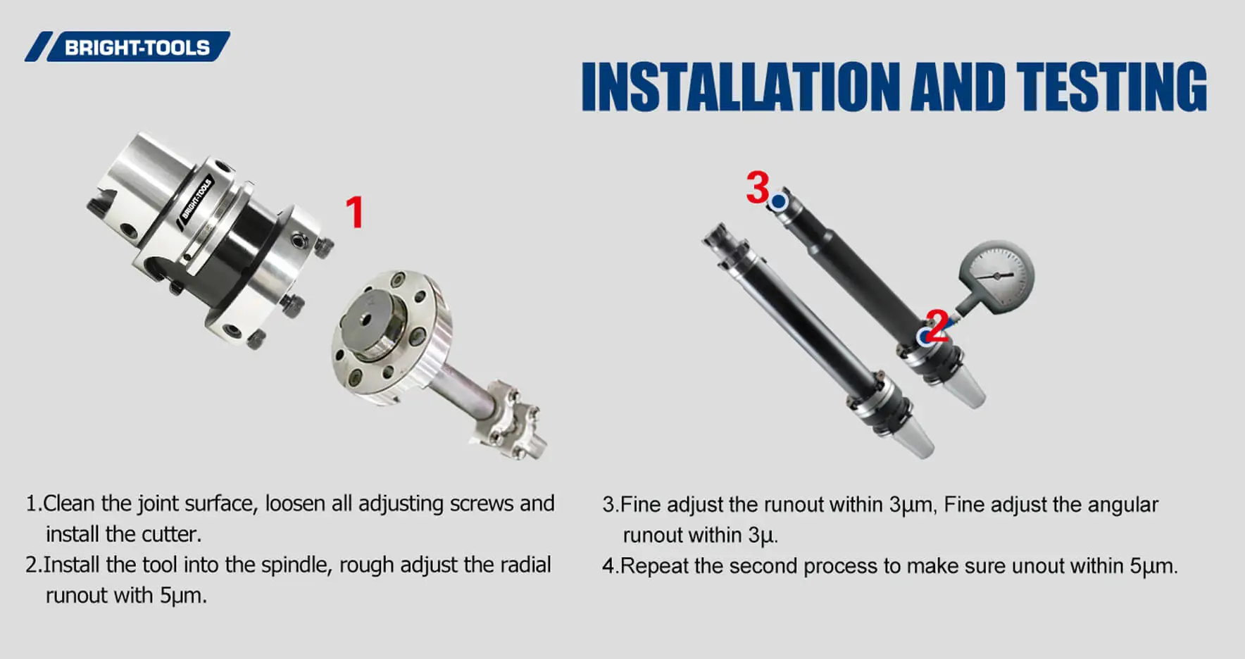 Installation And Testing Of Hsk Tool Holder