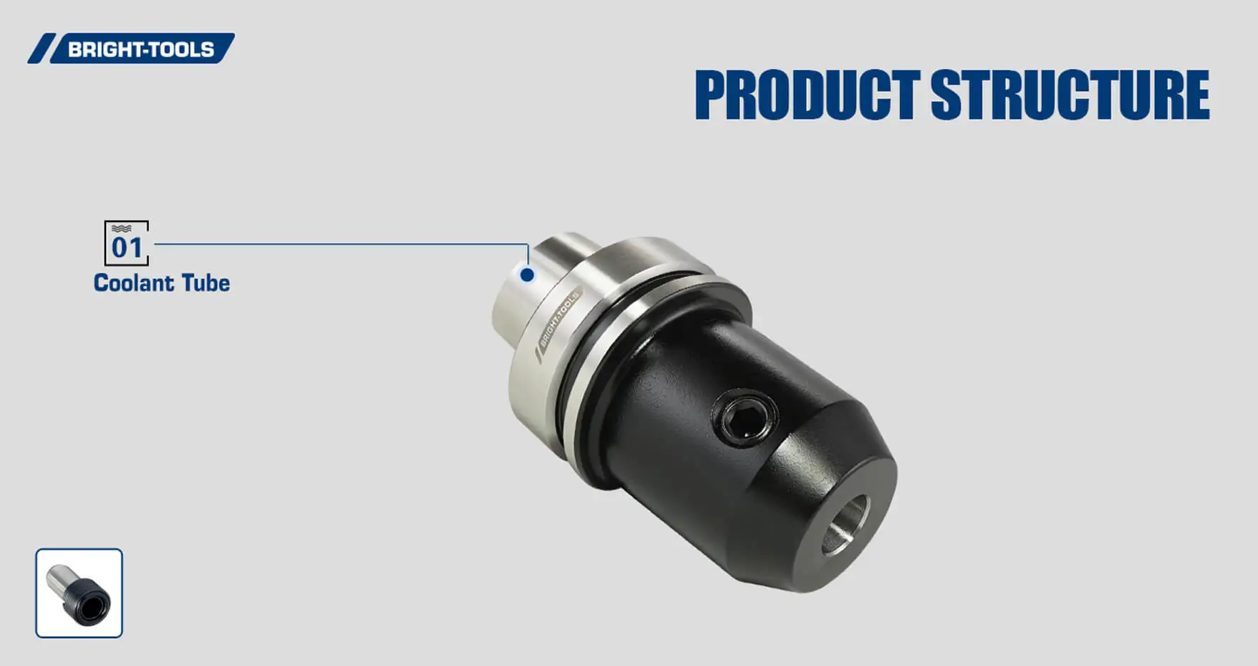 Product Structure Of Holder Tool Cnc