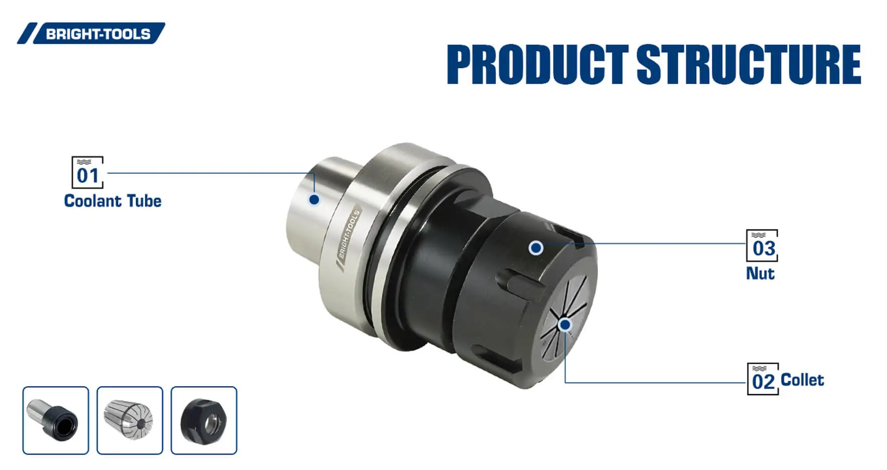 Product Structure Of Holder Tool Cnc