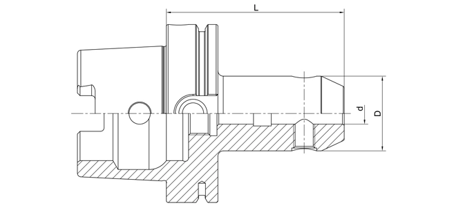 SPECIFICATION OF DIN 69893 END MILL HOLDER WELDON