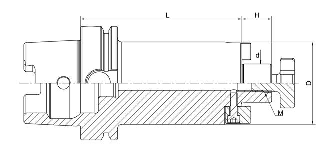 SPECIFICATION OF DIN 69893 FACE MILL HOLDER