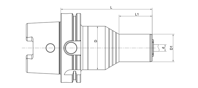 DIN 69893 Precision Screw Collet Chuck