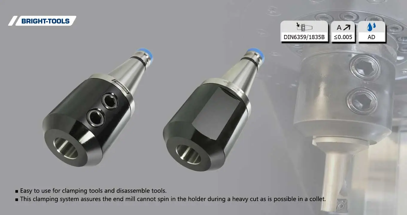 High Concentricity Of Nt Tool Holders