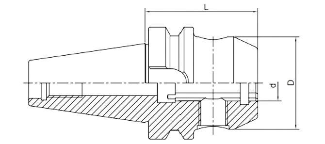 SPECIFICATION OF END MILL HOLDER WHISTLE NOTCH