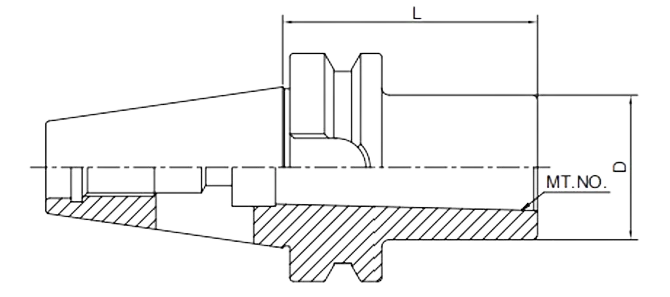 SPECIFICATION OF MORSE TAPER ADAPTER WITH TANG