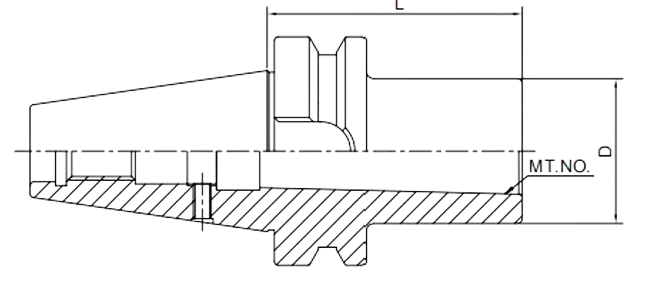 SPECIFICATION OF MORSE TAPER ADAPTER WITH DRAWBAR