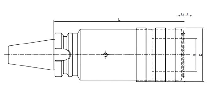 SPECIFICATION OF QUICK CHANGE TAPPING CHUCK WITH LENGTH COMPENSATION