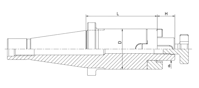 SPECIFICATION OF DIN2080 COMBI SHELL MILL HOLDER