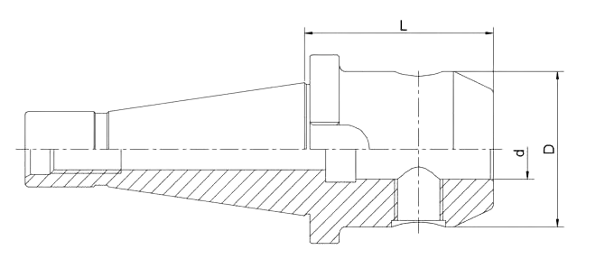 SPECIFICATION OF DIN2080 END MILL HOLDER