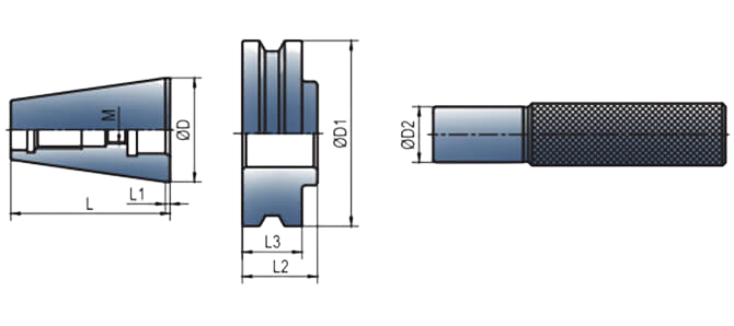 DIN 69871 Alignment Tool For ATC Arm