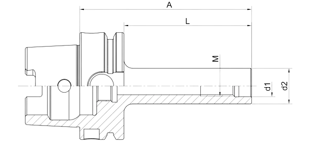 SPECIFICATION OF DIN 69893 SCREW-IN MILLING CUTTER HOLDER