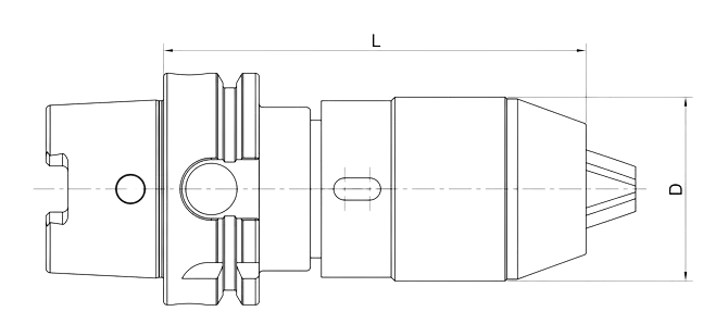 SPECIFICATION OF DIN 69893 APU DRILL CHUCK HOLDER