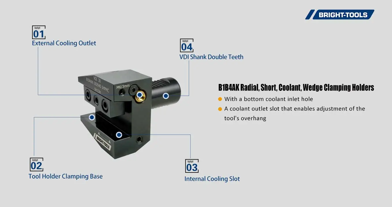 High Concentricity of Vdi Tool