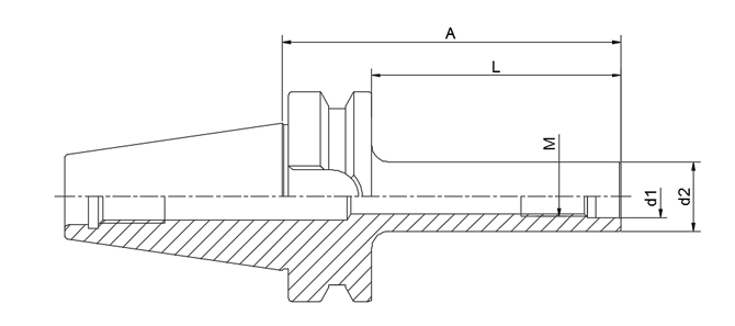 SPECIFICATION OF SCREW-IN MILLING CUTTER HOLDERS, STRAIGHT