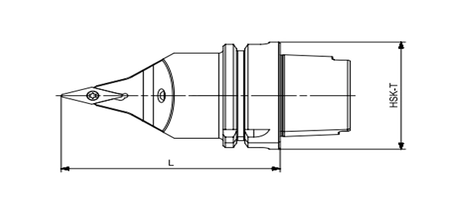 SPECIFICATION OF HSK-T TURNING TOOL SVVBN | SVVCN 72.5°/35°/72.5°