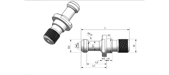 SPECIFICATION OF BT PULL STUD