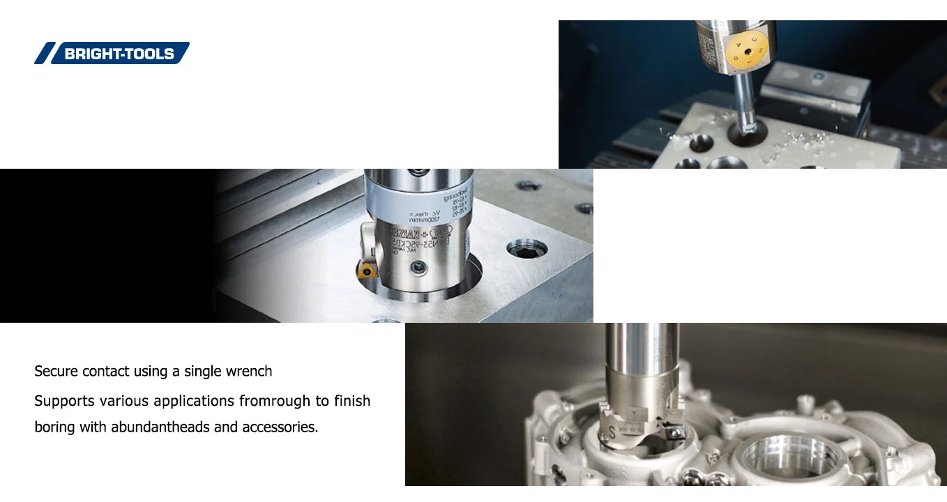 BSB90° Boring Holder With Square Boring Bit