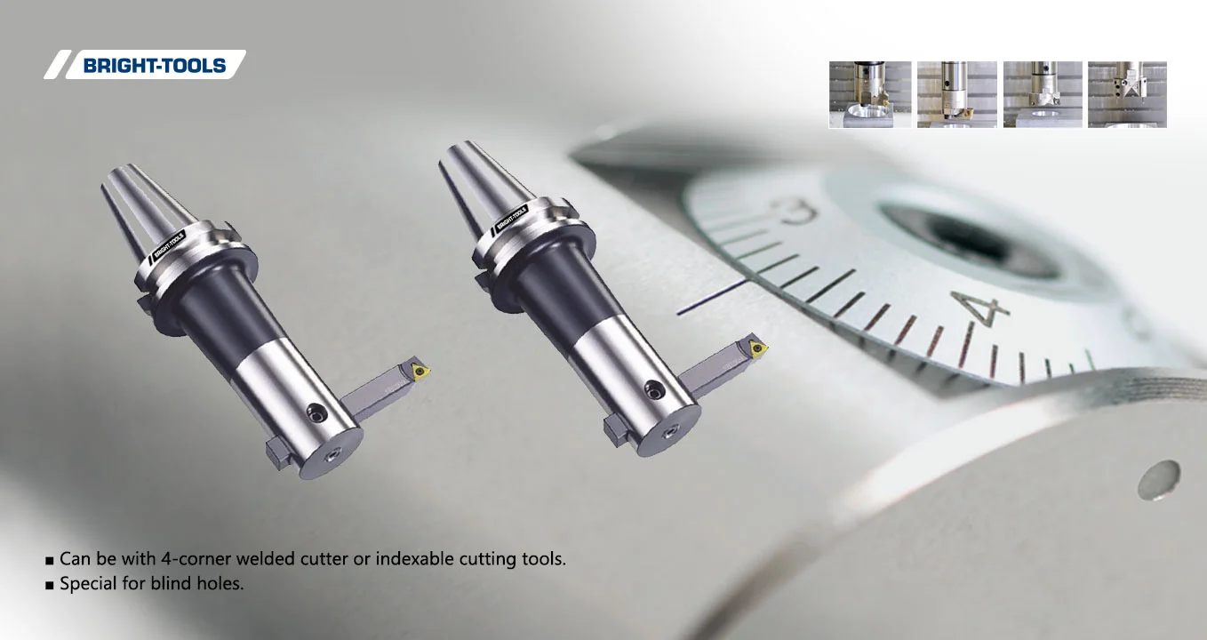 TECHNICAL DRAWING OF BSB90° BORING HOLDER WITH SQUARE BORING BIT