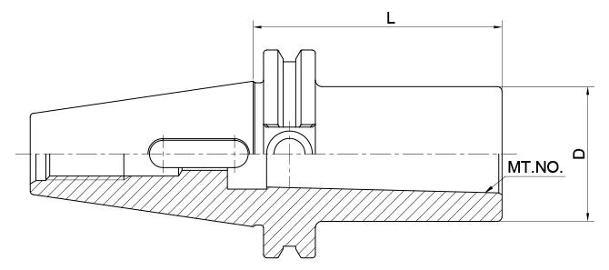 SPCIFICATION OF MORSE TAPER ADAPTER WITH TANG