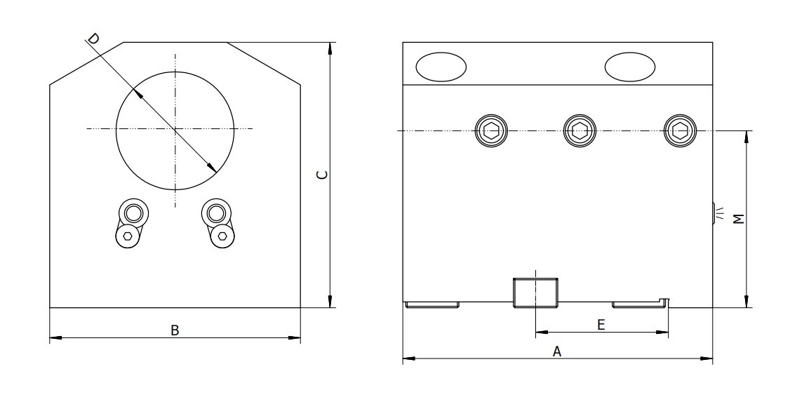 SPECIFICATION OF BMT BORING BAR HOLDER, INTERNAL AND EXTERNAL COOLANT