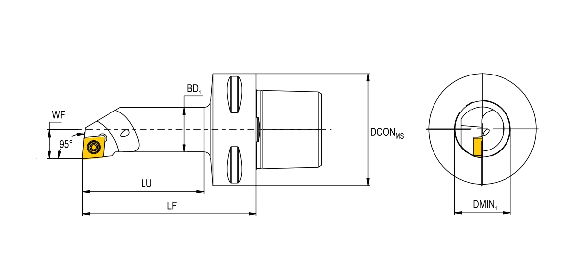 SPECIFICATION OF TURNING TOOL HOLDER