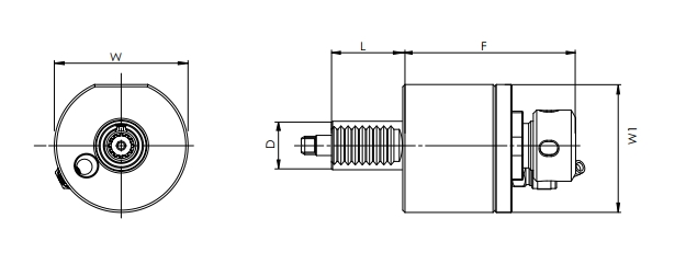 SPECIFICATION OF VDI AXIAL DRIVEN HEAD, DIN 1809