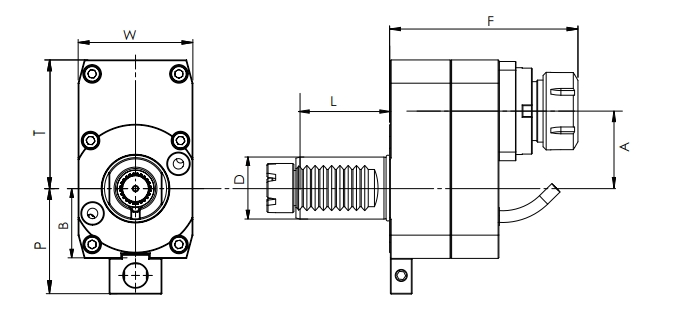 SPECIFICATION OF VDI AXIAL DRIVEN HEAD,OFFSET,TOEM