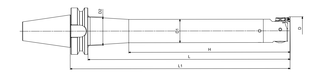 SPECIFICATION OF Integral Damping Finishing Boring Tool Holder