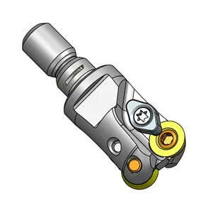 Screw-in Milling Cutter, Round Inserts