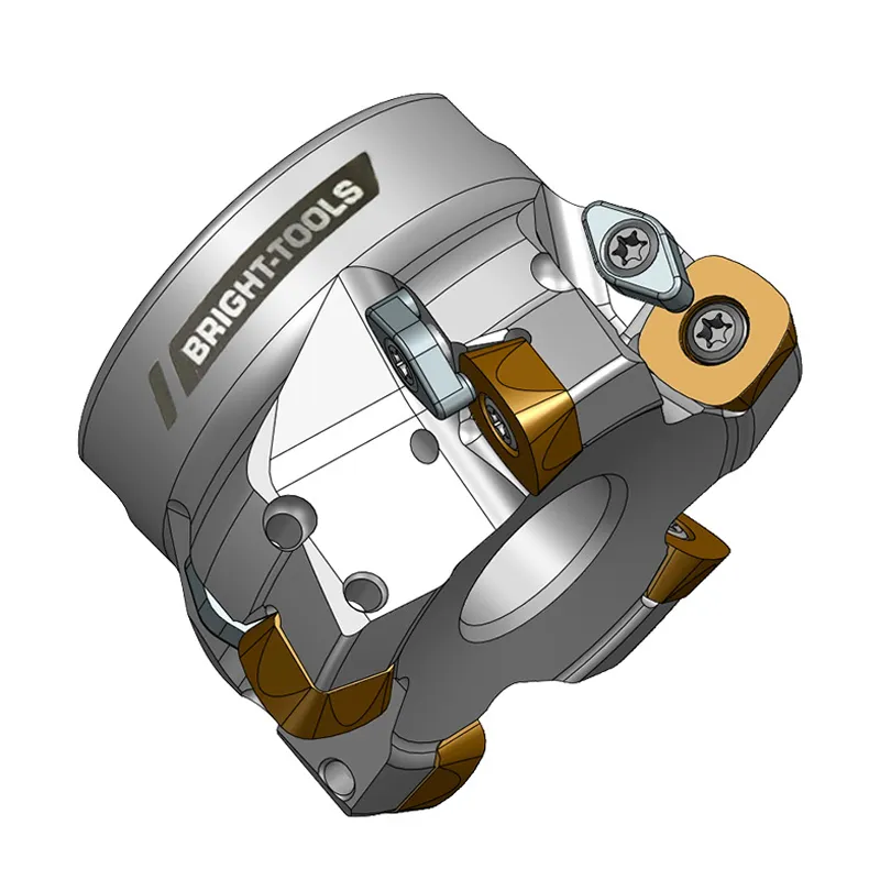 high feed face milling cutter sd1205 factory