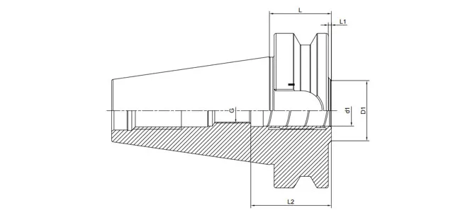 SPECIFICATION OF BT HYDRAULIC CHUCK SHORT