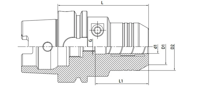 SPECIFICATION OF HSK HYDRAULIC CHUCK POWER DESIGN