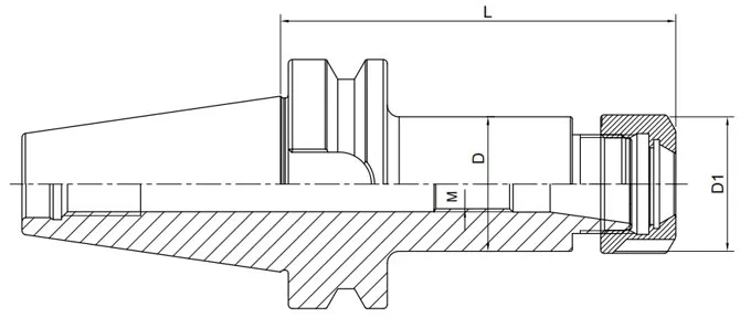SPECIFICATION OF ER COLLET CHUCK WITH UM NUT