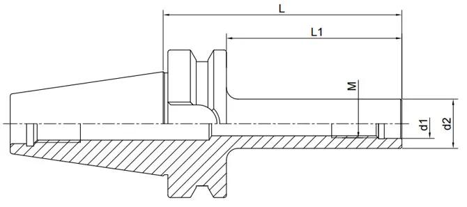 SPECIFICATION OF SCREW-IN MILLING CUTTER HOLDERS, STRAIGHT