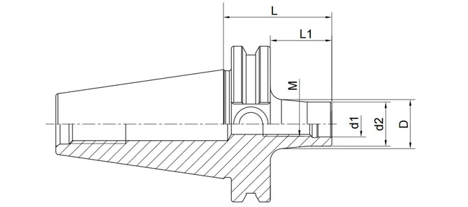 SPCIFICATION OF ANSI B5.50 Screw-in Milling Cutter Holder