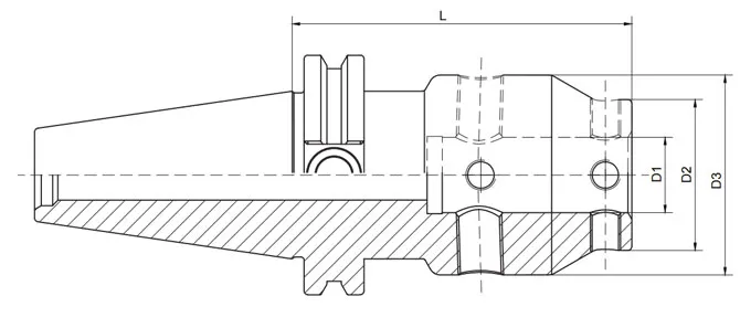SPCIFICATION OF ANSI B5.50 UM ADJUSTABLE TOOL HOLDERS