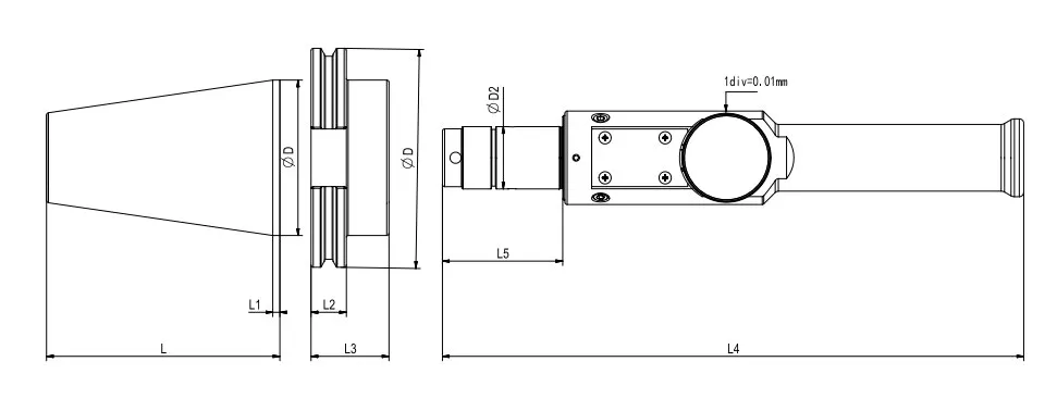 SPECIFICATION OF ANSI B5.50 ALIGNMENT TOOL FOR ATC ARM