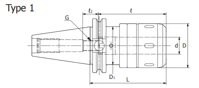 SPECIFICATION OF CAT Power Milling Chuck