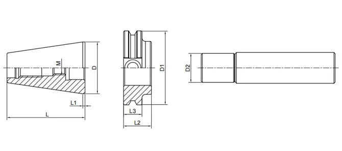 SPECIFICATION OF DIN 69871 ALIGNMENT TOOL FOR ATC ARM