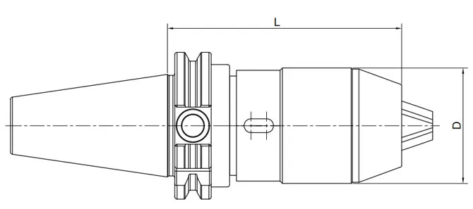 SPECIFICATION OF DIN 69871 APU DRILL CHUCK HOLDER