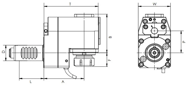 SPECIFICATION OF VDI RADIAL DRIVEN HEAD, OFFSET, DIN 5480